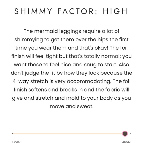 Emily Hsu Midnight Mermaid Leggings - Picture 5 of 6